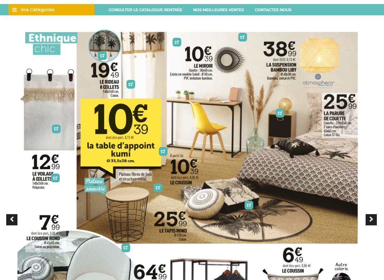 Un catalogue PDF devient un site e-commerce